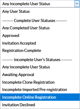 View incomplete membership applications or renewals using MemberReference