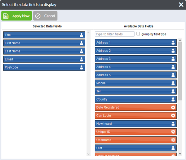 Create and customise the membership lists you need using MemberReference