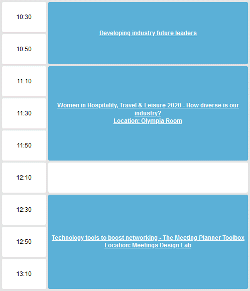 Diary features with the RefTech diary system