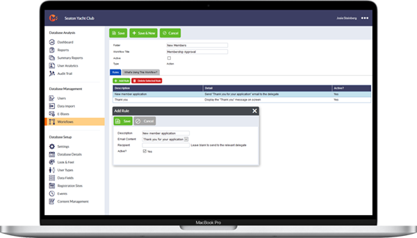Create workflows to perform common tasks using MemberReference